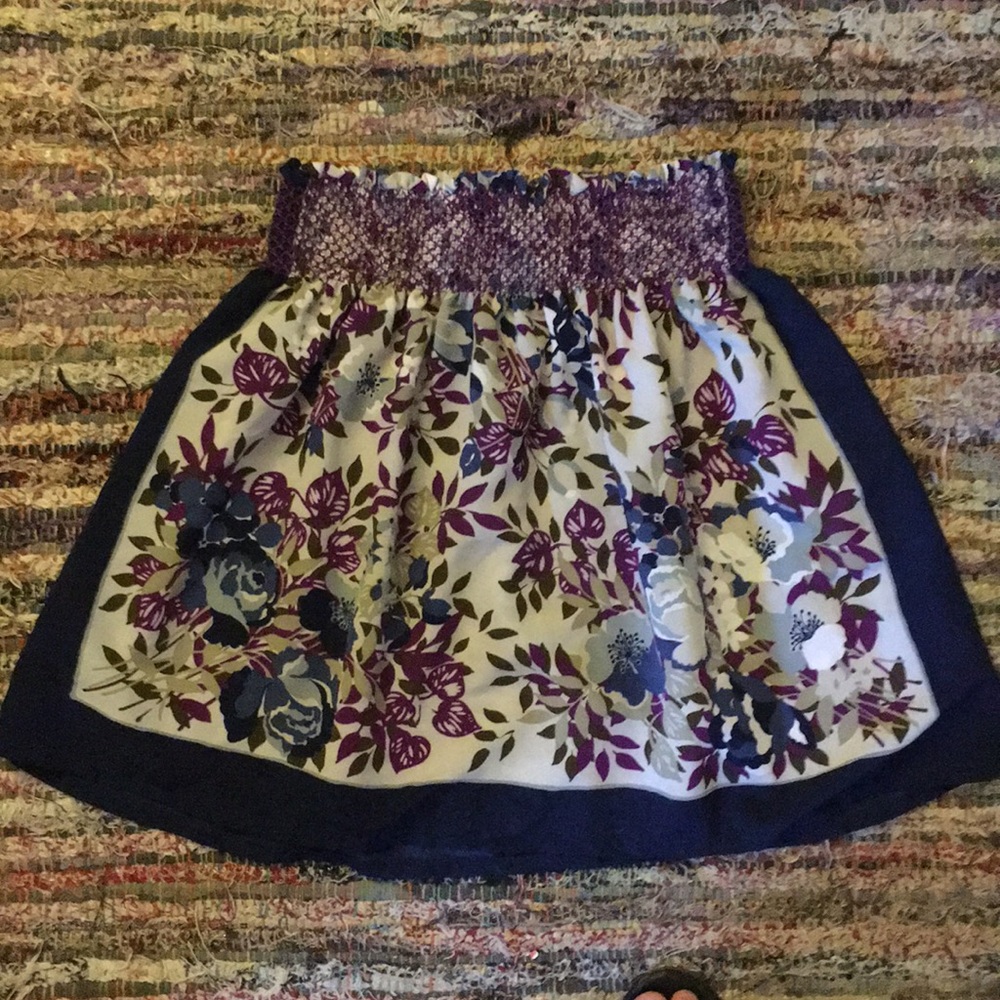 Urban Outfitters Silk floral skirt
